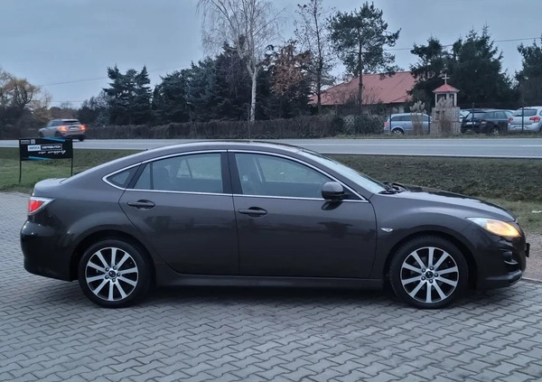 Mazda 6 cena 24990 przebieg: 190000, rok produkcji 2011 z Kutno małe 407